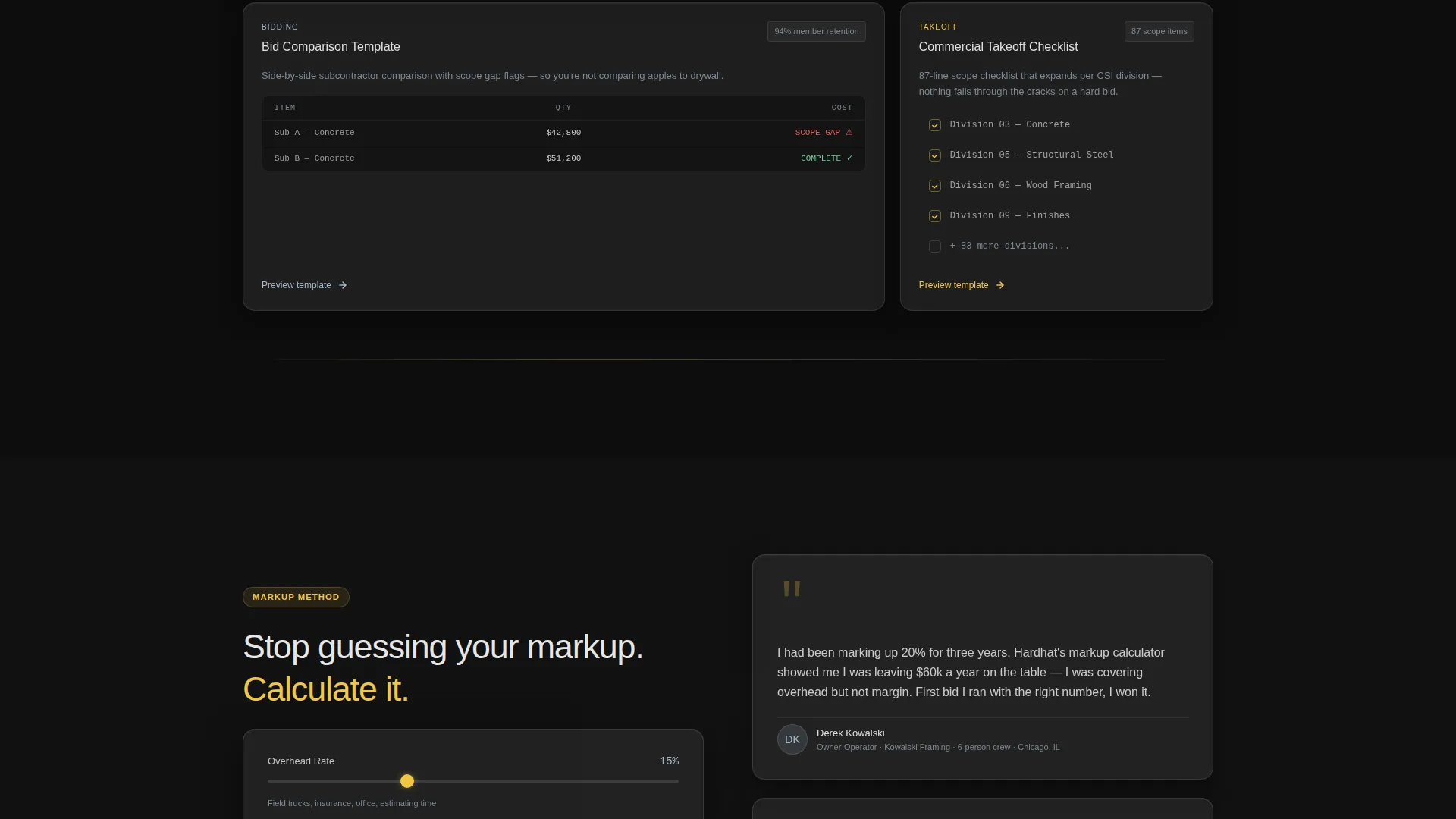 Skilled Masonry Landing Page Template