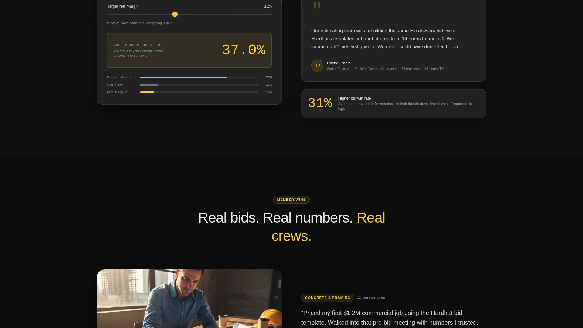 Skilled Masonry Landing Page Template