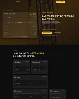 Skilled Masonry Landing Page Template