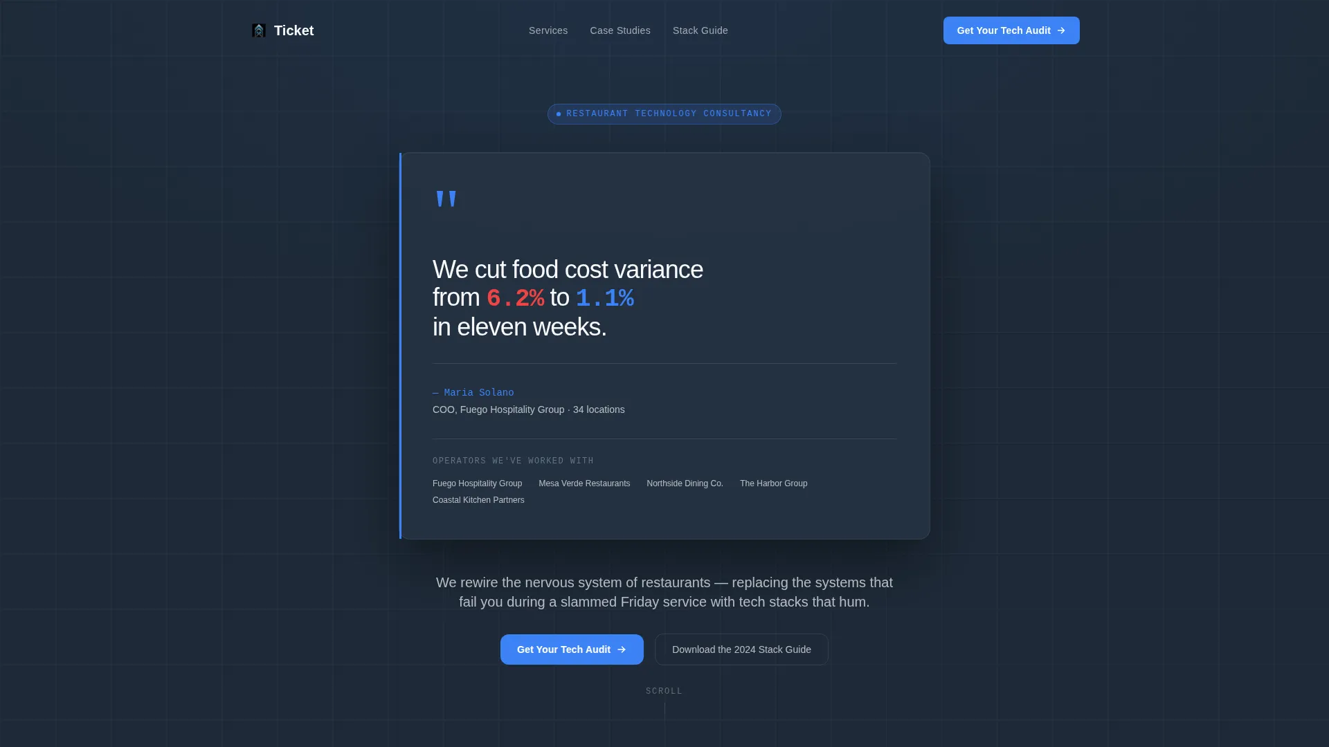 Instant Fine Dining Booking Landing Page Template