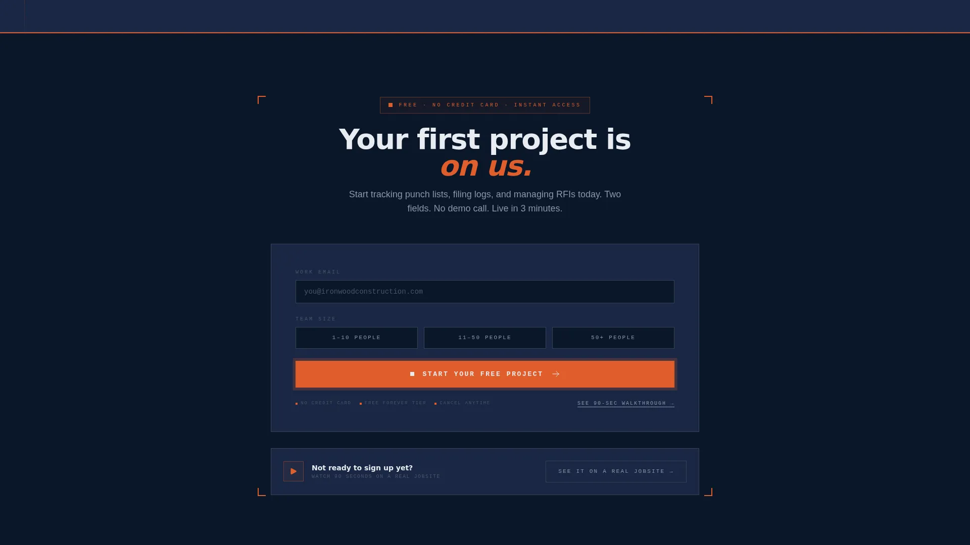 Expert Construction Software & SaaS Professional Website Template