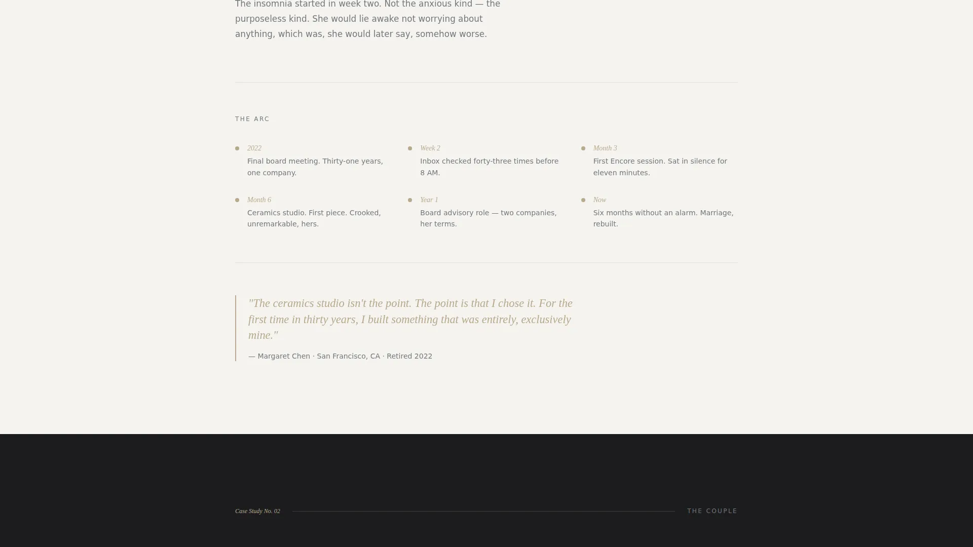 Retirement Coaching Landing Page Template