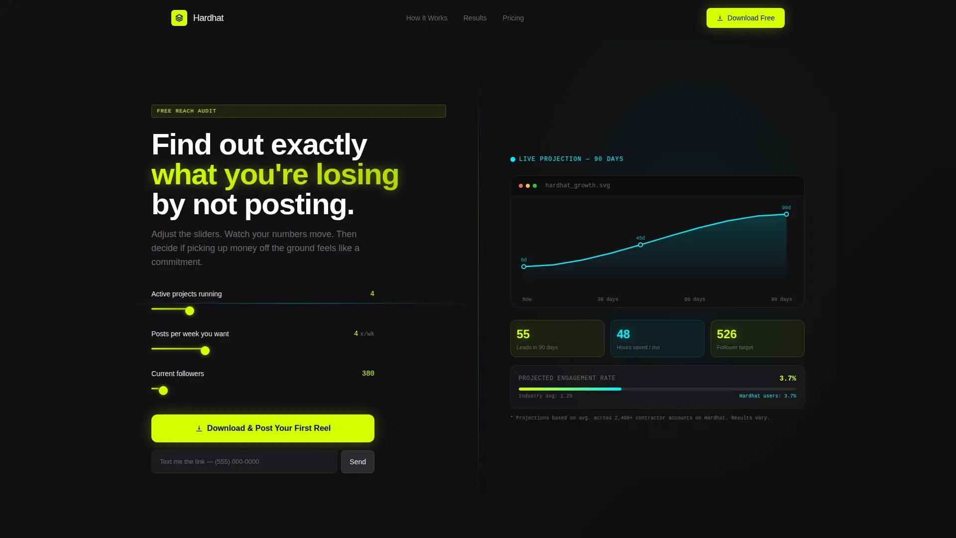 Rapid Construction Landing Page Template