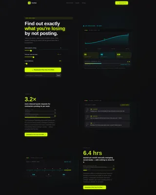 Rapid Construction Landing Page Template