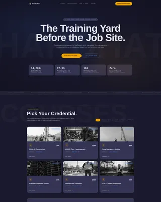 Advanced Construction Software & SaaS Professional Website Template