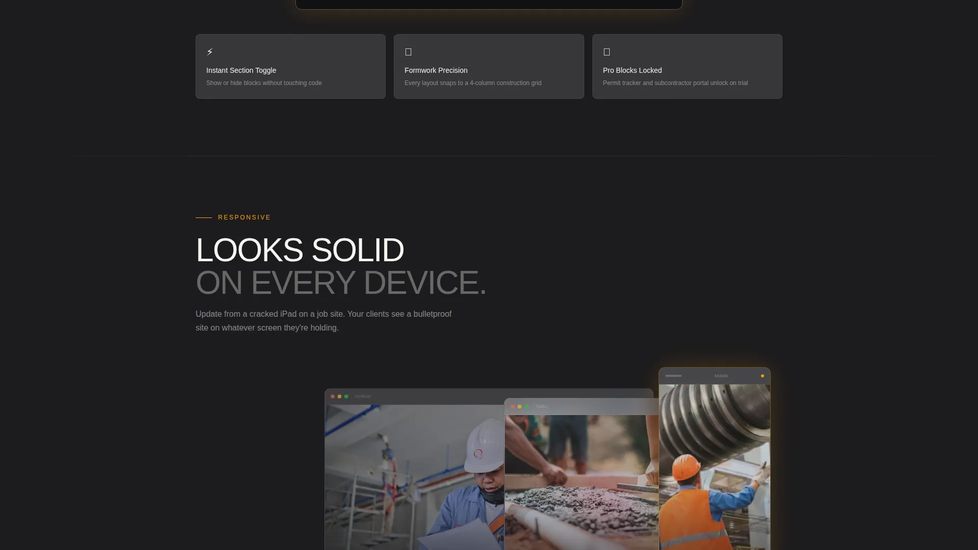 Elite Builder Landing Page Template