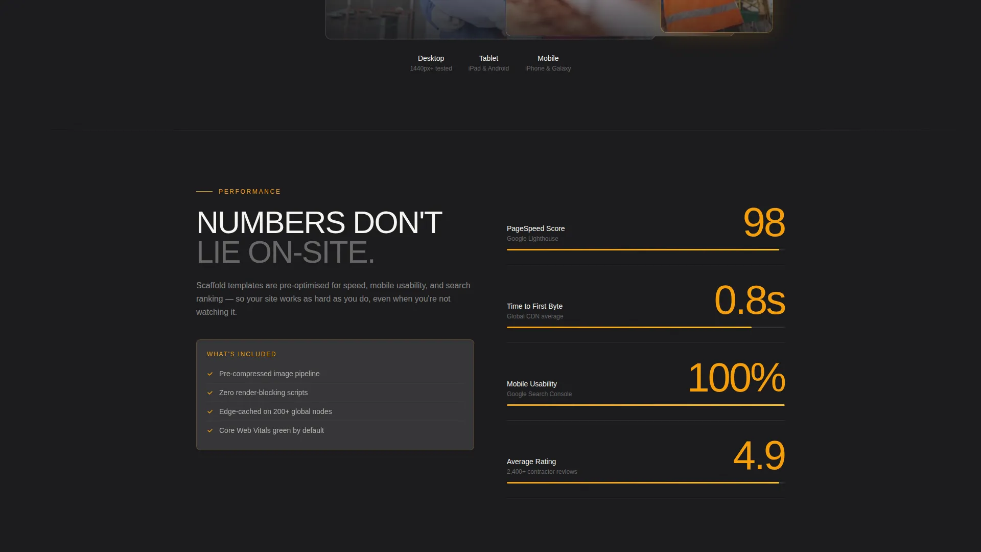 Elite Builder Landing Page Template