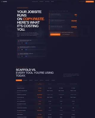 Master Builder Landing Page Template