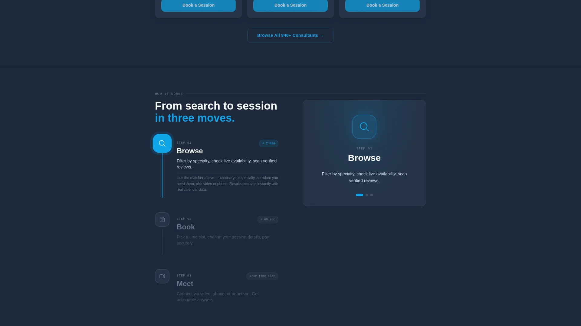 Consulting Digital Presence Appointment Booking Website Template