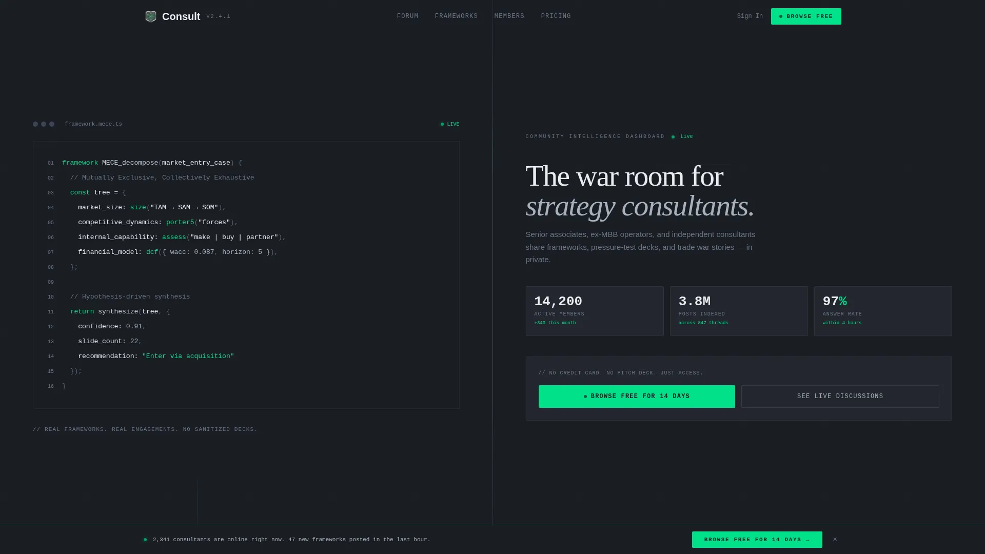 Expert Consulting Digital Presence Professional Website Template