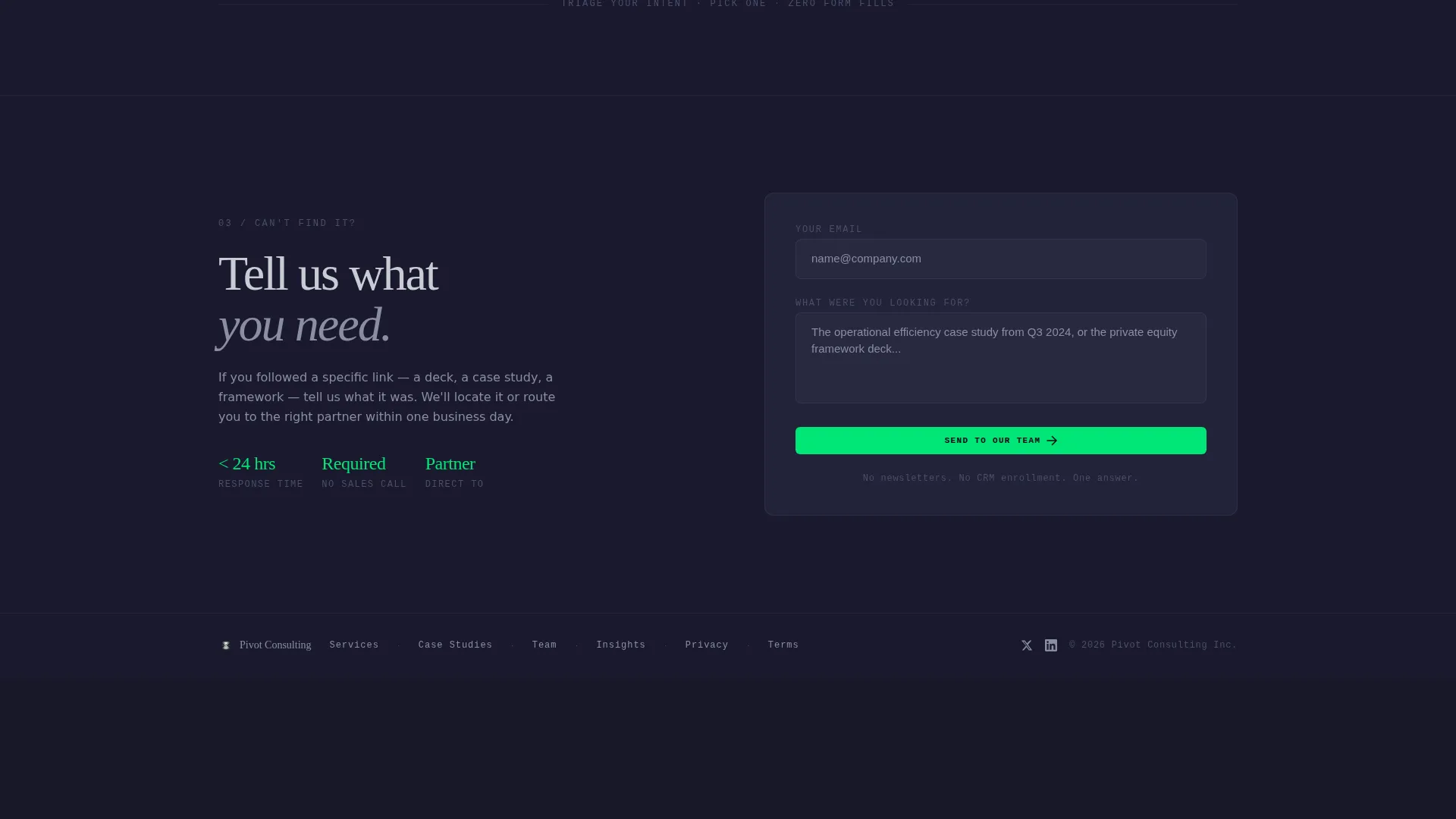 Consulting Firm 404 Error Navigation Recovery Website Template