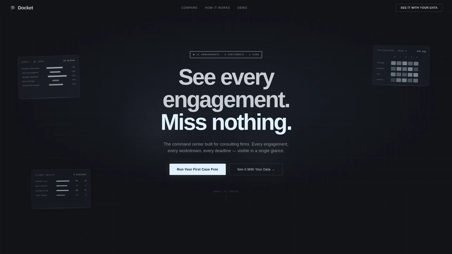 Advanced Consulting Firm Software Comparison Website Template