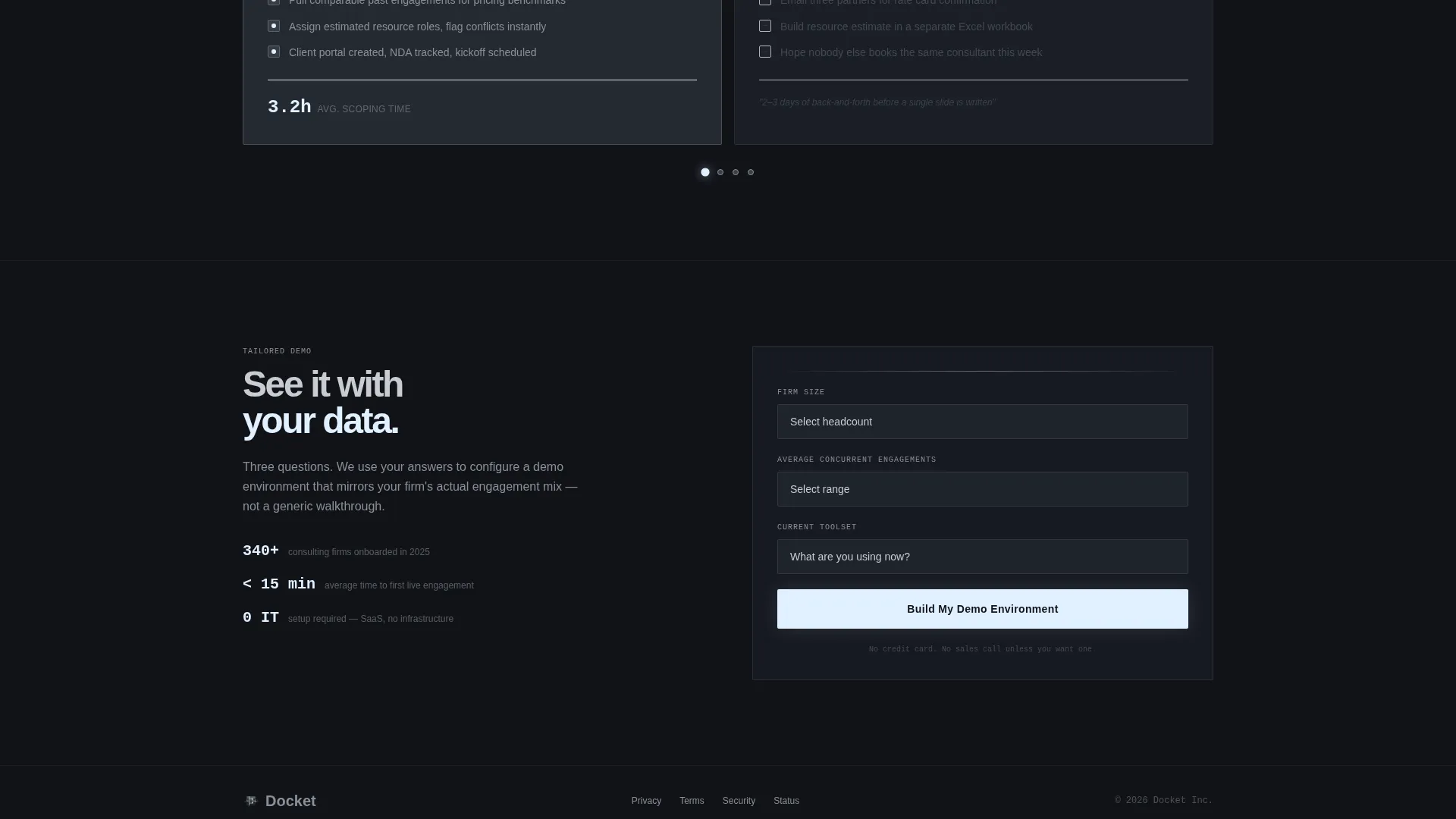 Advanced Consulting Firm Software Comparison Website Template