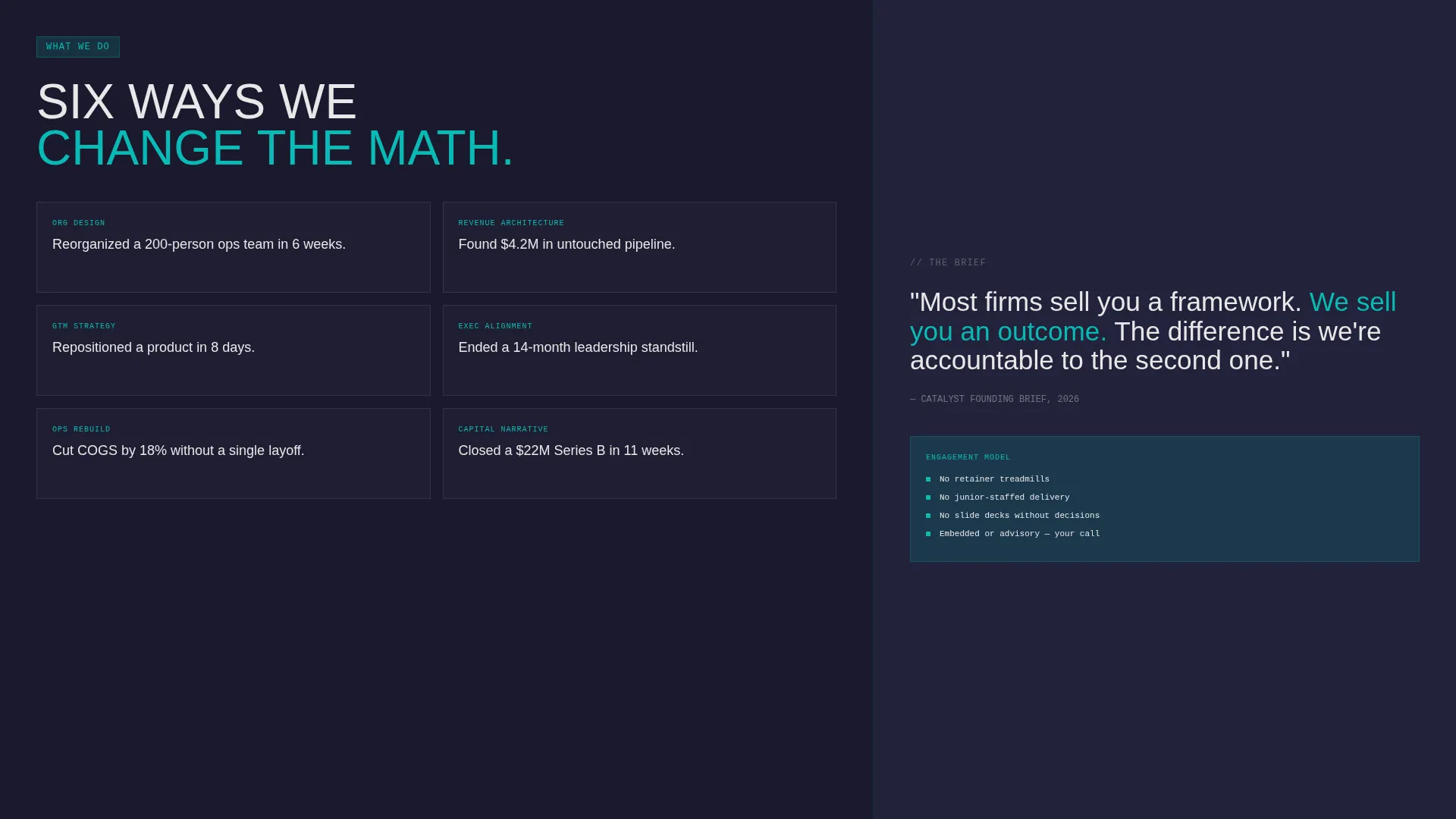 Consulting Firm Pre-Launch & Grand Opening Website Template