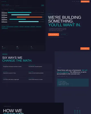 Consulting Firm Pre-Launch & Grand Opening Website Template