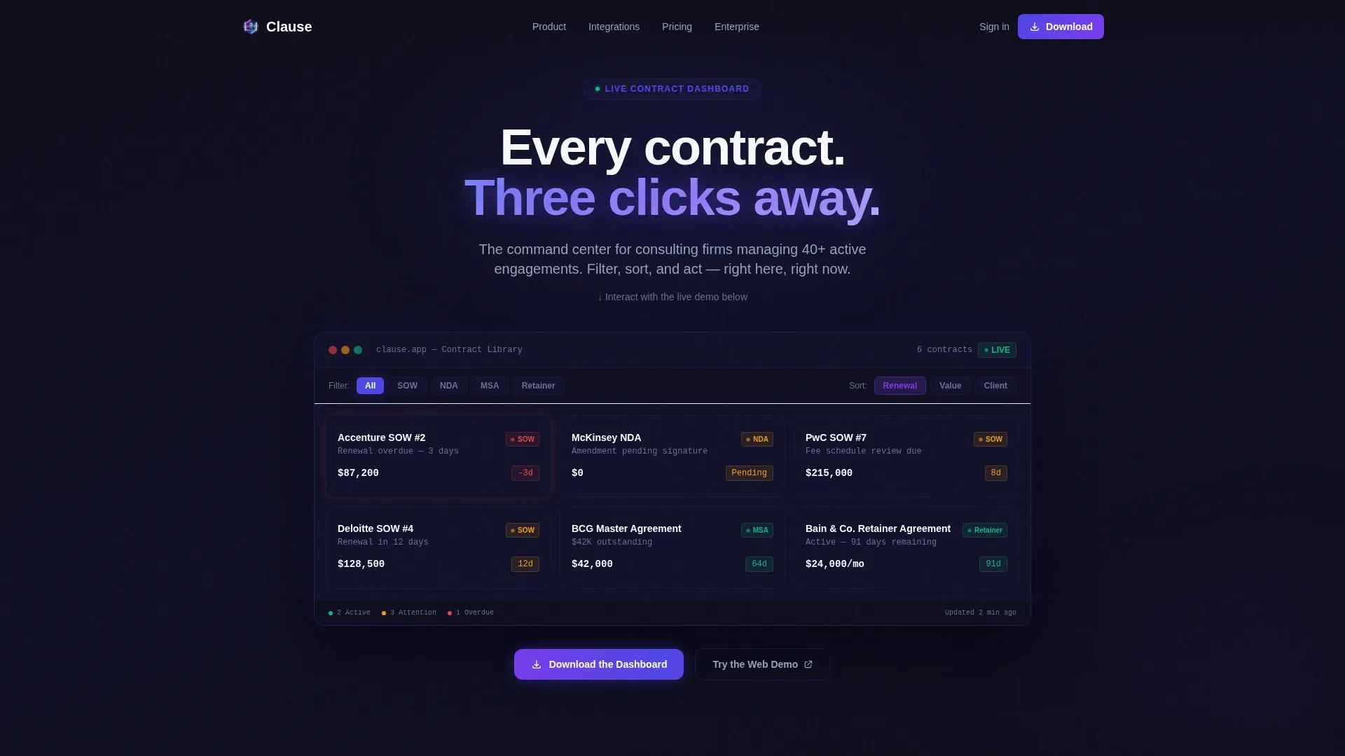 Complete Consulting Firm Software Professional Website Template