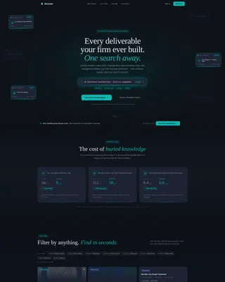 Advanced Consulting Firm Software Reviews & Social Proof Website Template