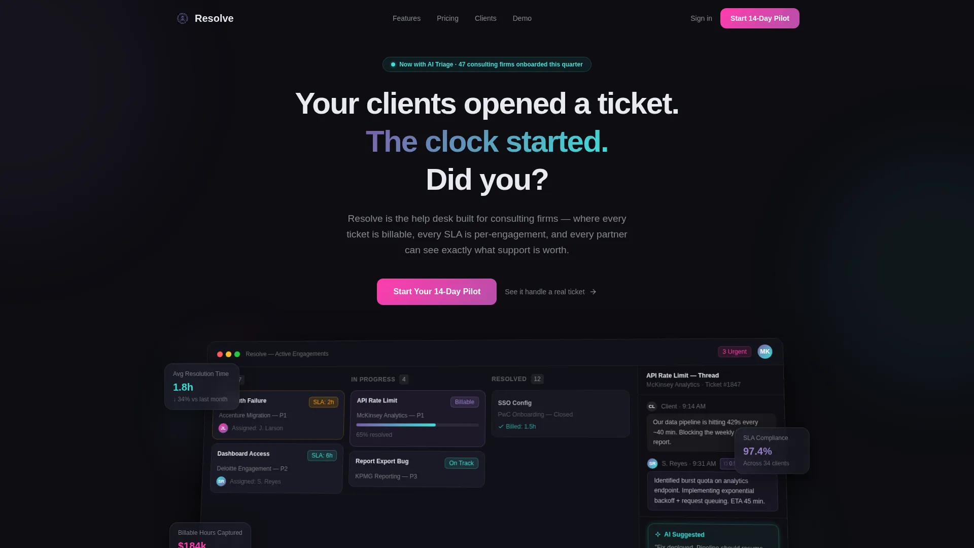 Complete Consulting Firm Software Comparison Website Template