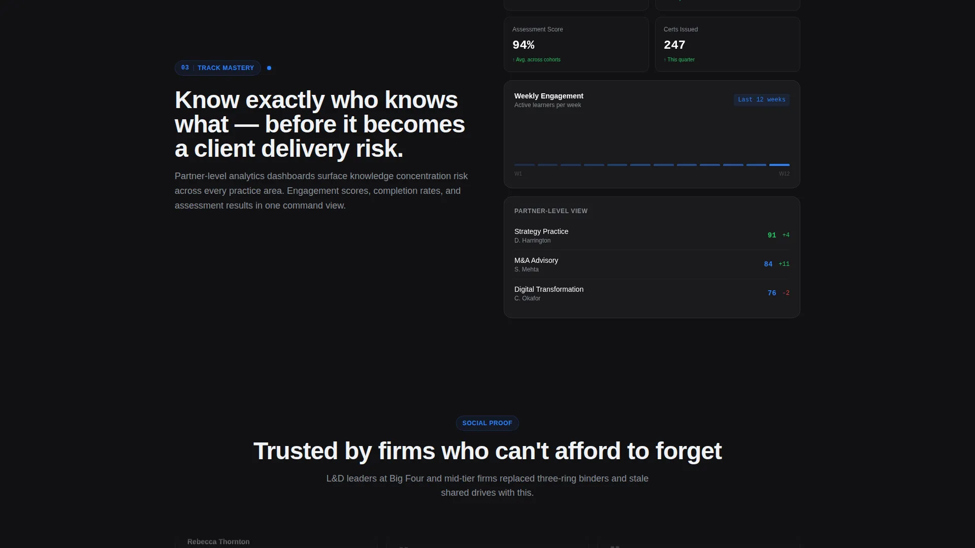 Local Consulting Firm Software Comparison Website Template