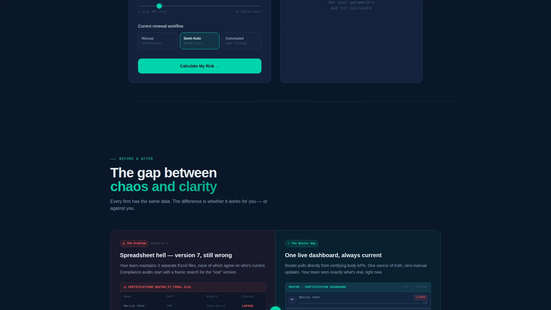Specialist Consulting Firm Software Cost Estimator Website Template