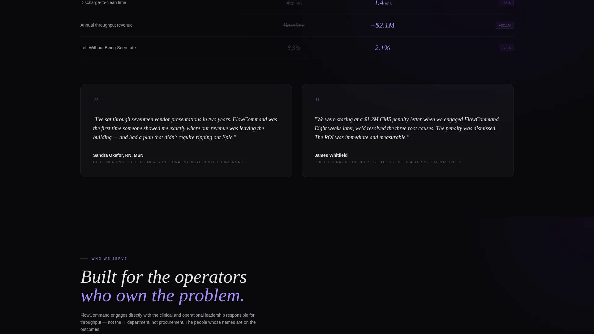 Local Consulting Firm Software Professional Website Template