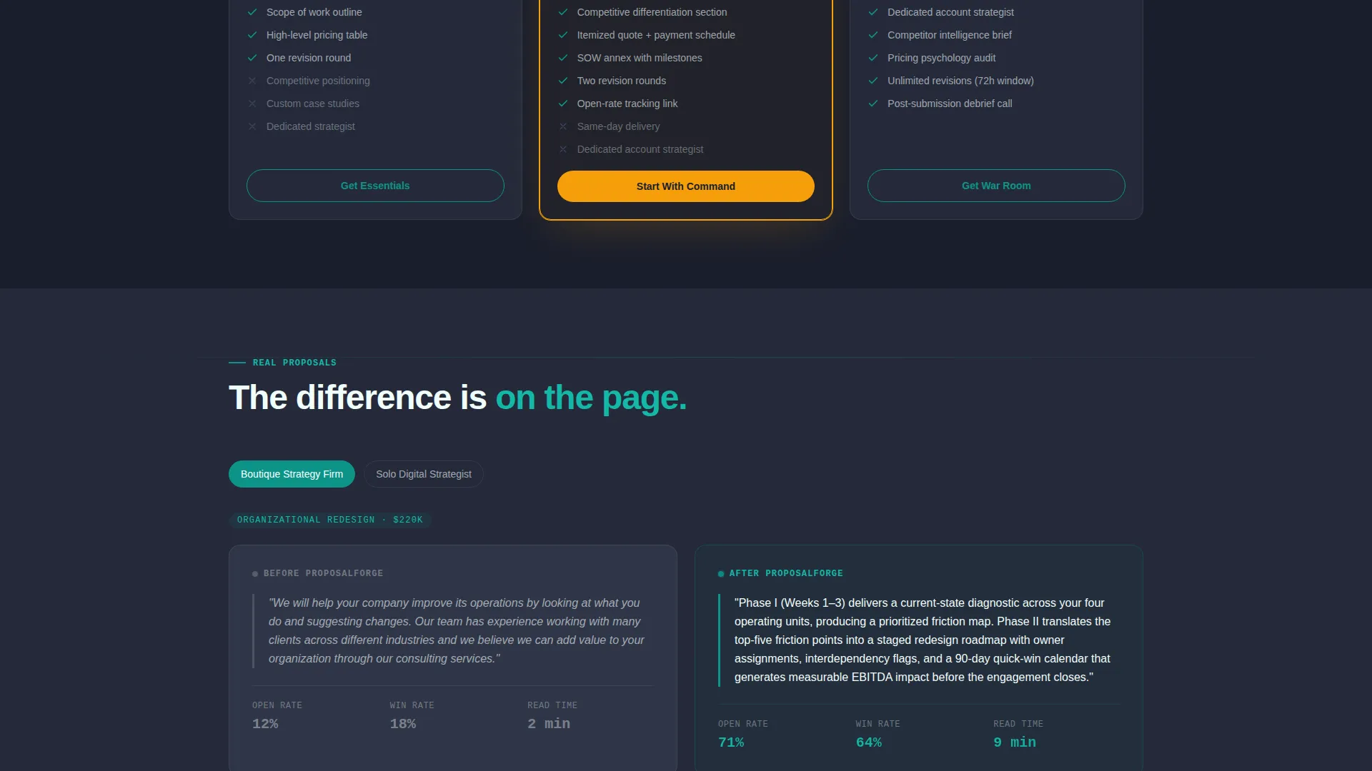 Consulting Firm Software Cost Estimator Website Template