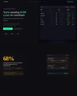 Consulting Firm Software Professional Website Template
