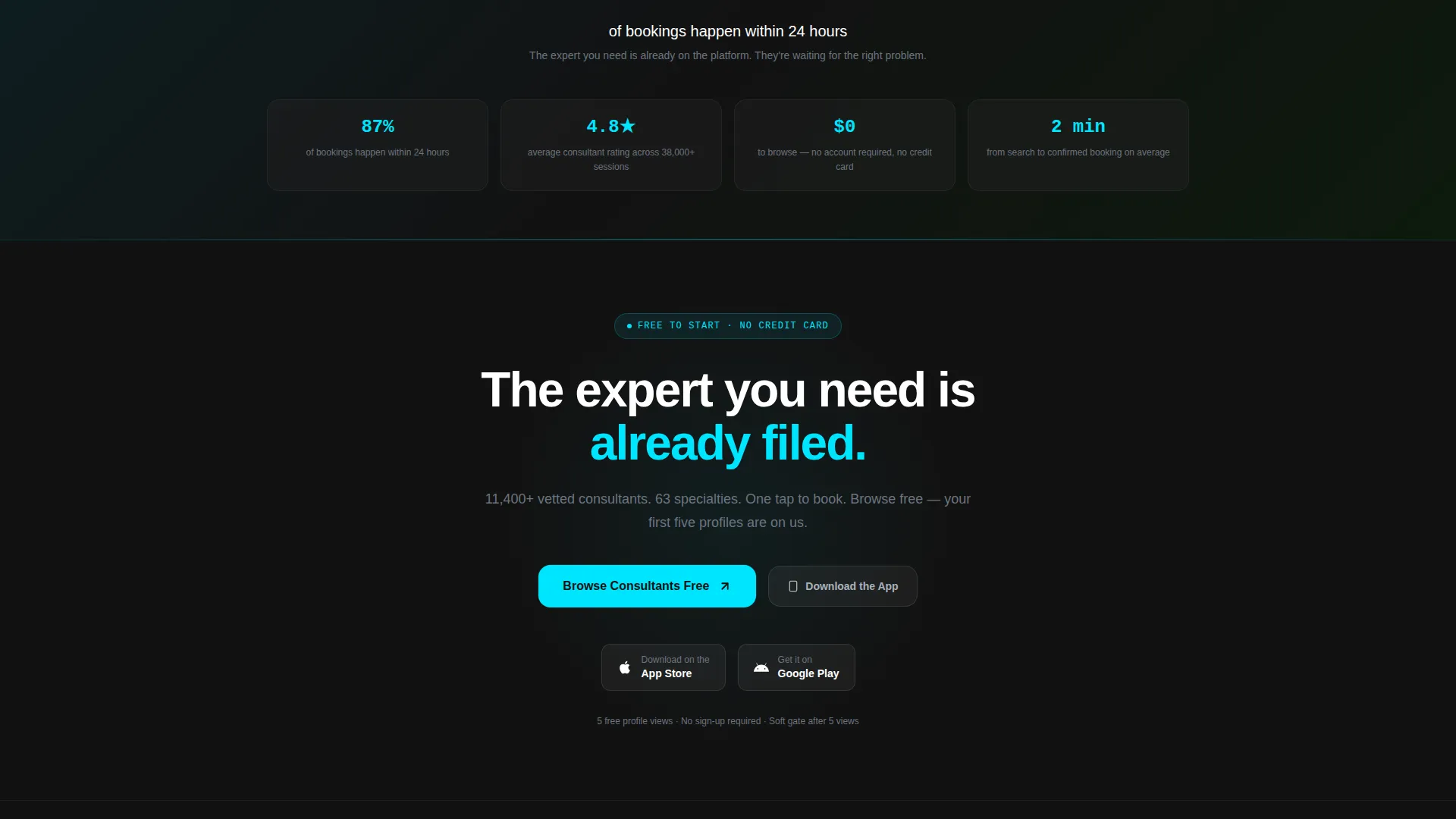 Advanced Consulting Digital Presence Appointment Booking Website Template
