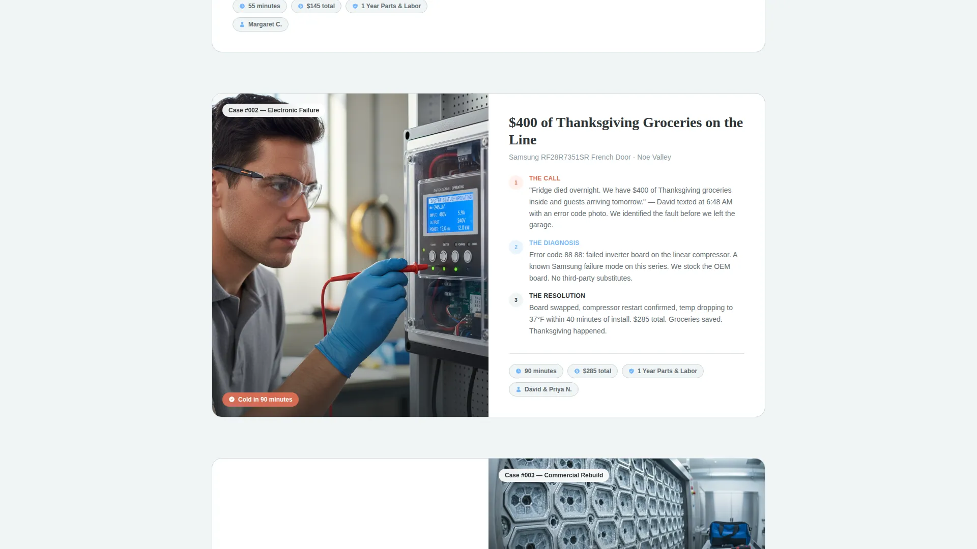 Dependable Appliance Repair | Free Website Template | Rocket