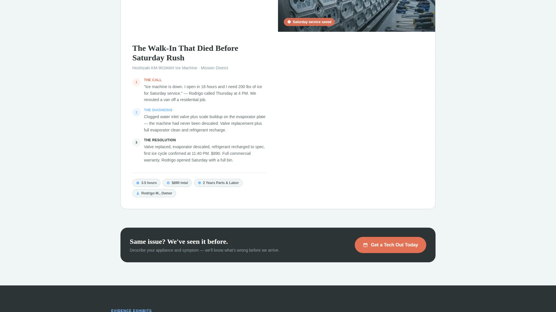 Dependable Appliance Repair | Free Website Template | Rocket