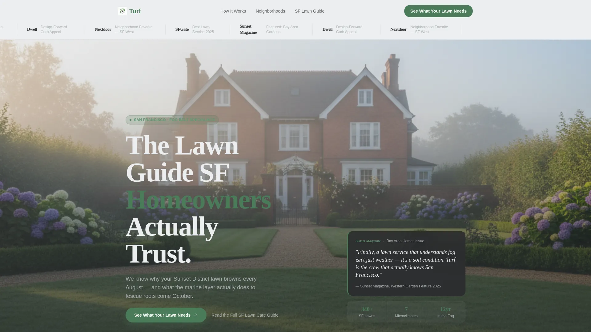 Expert Lawn Maintenance | Free Website Template | Rocket