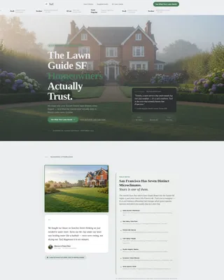 Expert Lawn Maintenance | Free Website Template | Rocket