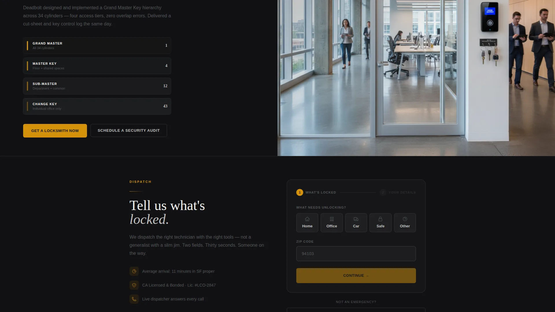 Rapid Locksmith | Free Website Template | Rocket