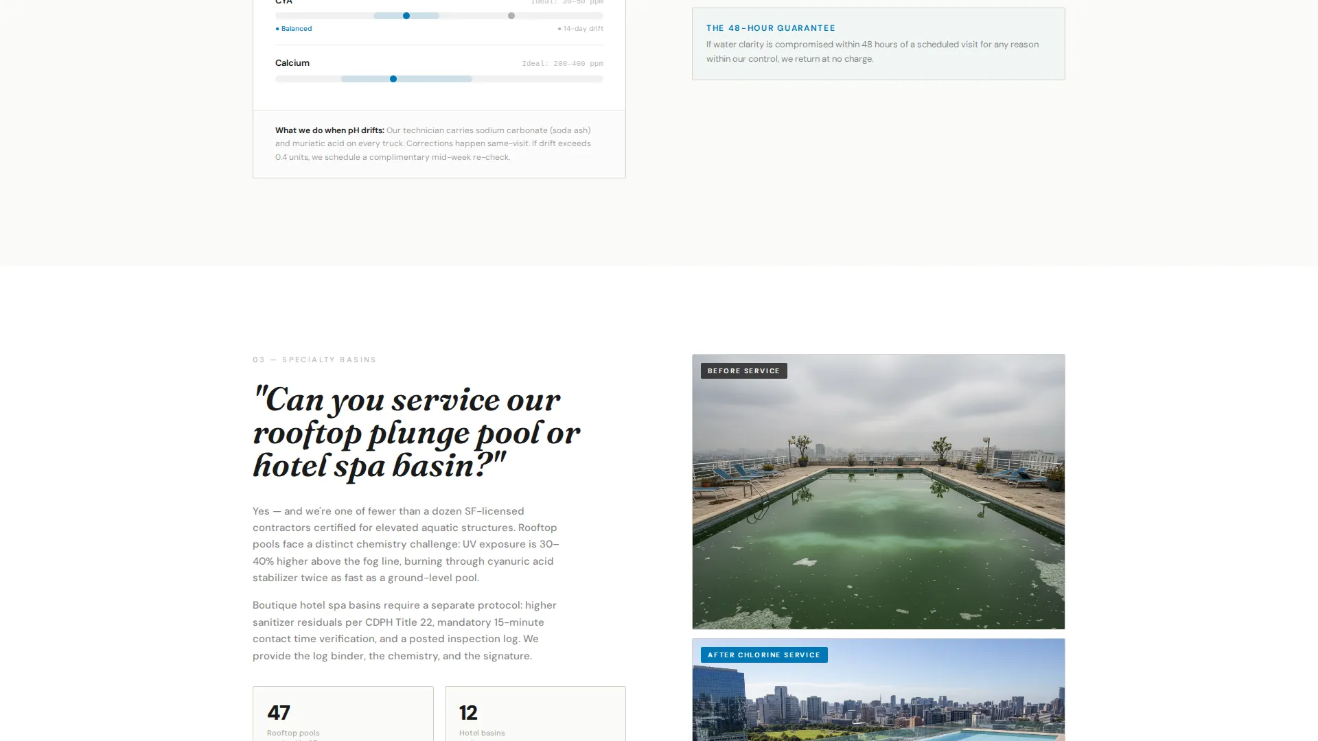 Precision Water Treatment | Free Website Template | Rocket