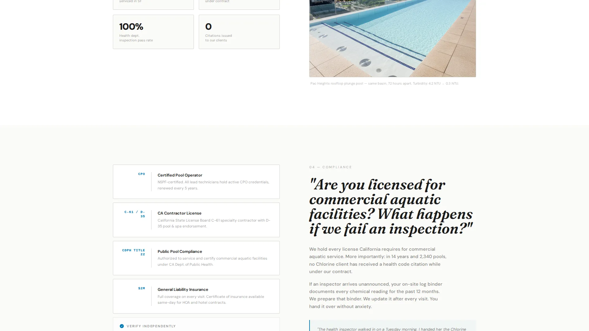 Precision Water Treatment | Free Website Template | Rocket