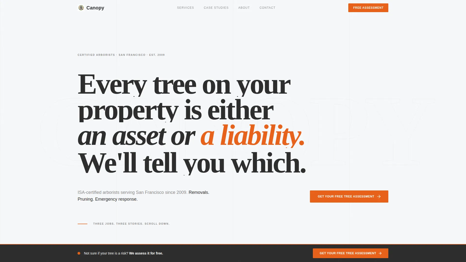 Verified Forestry Contractor | Free Website Template | Rocket