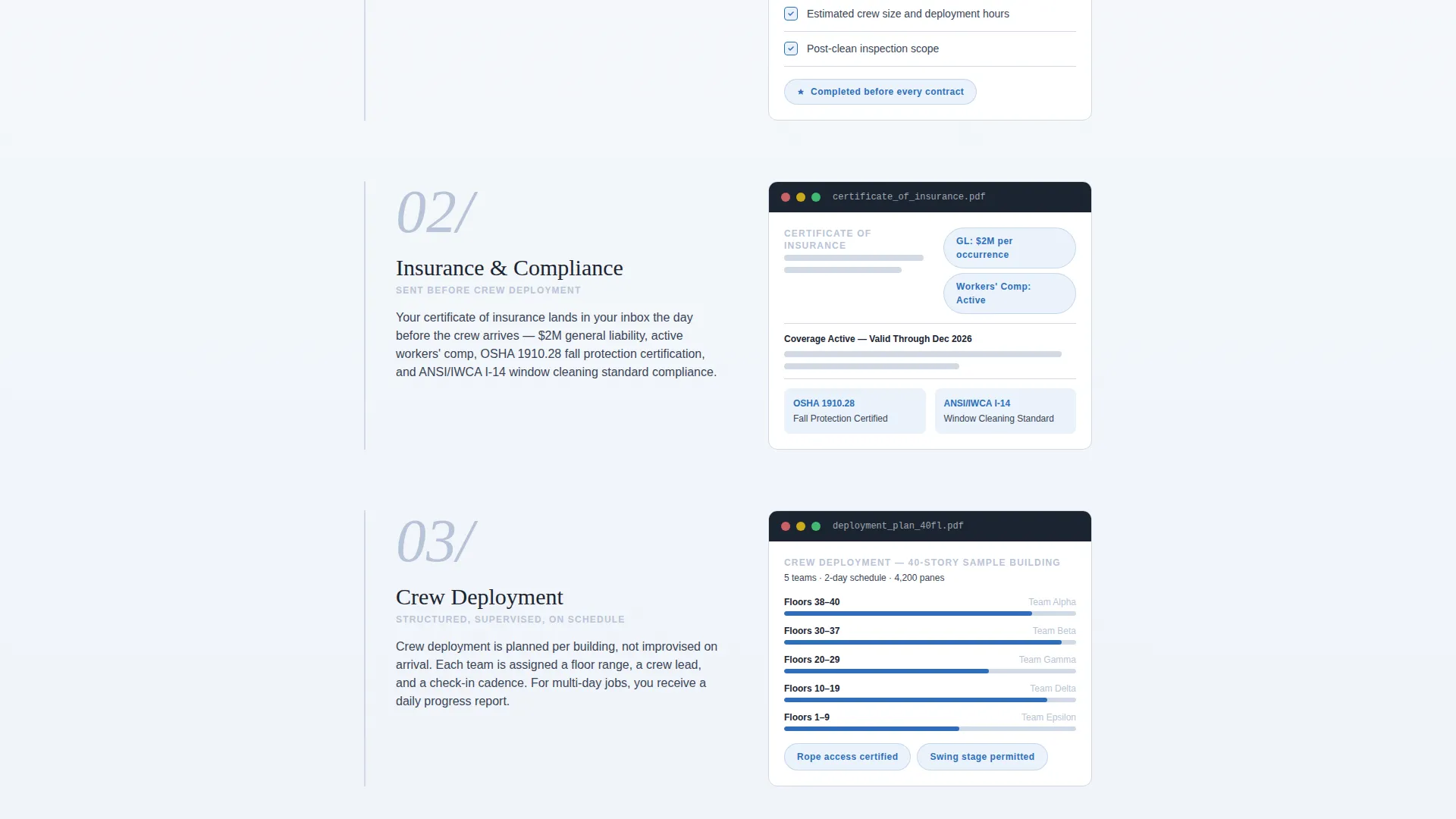 Authoritative Windowcleaning | Free Website Template | Rocket
