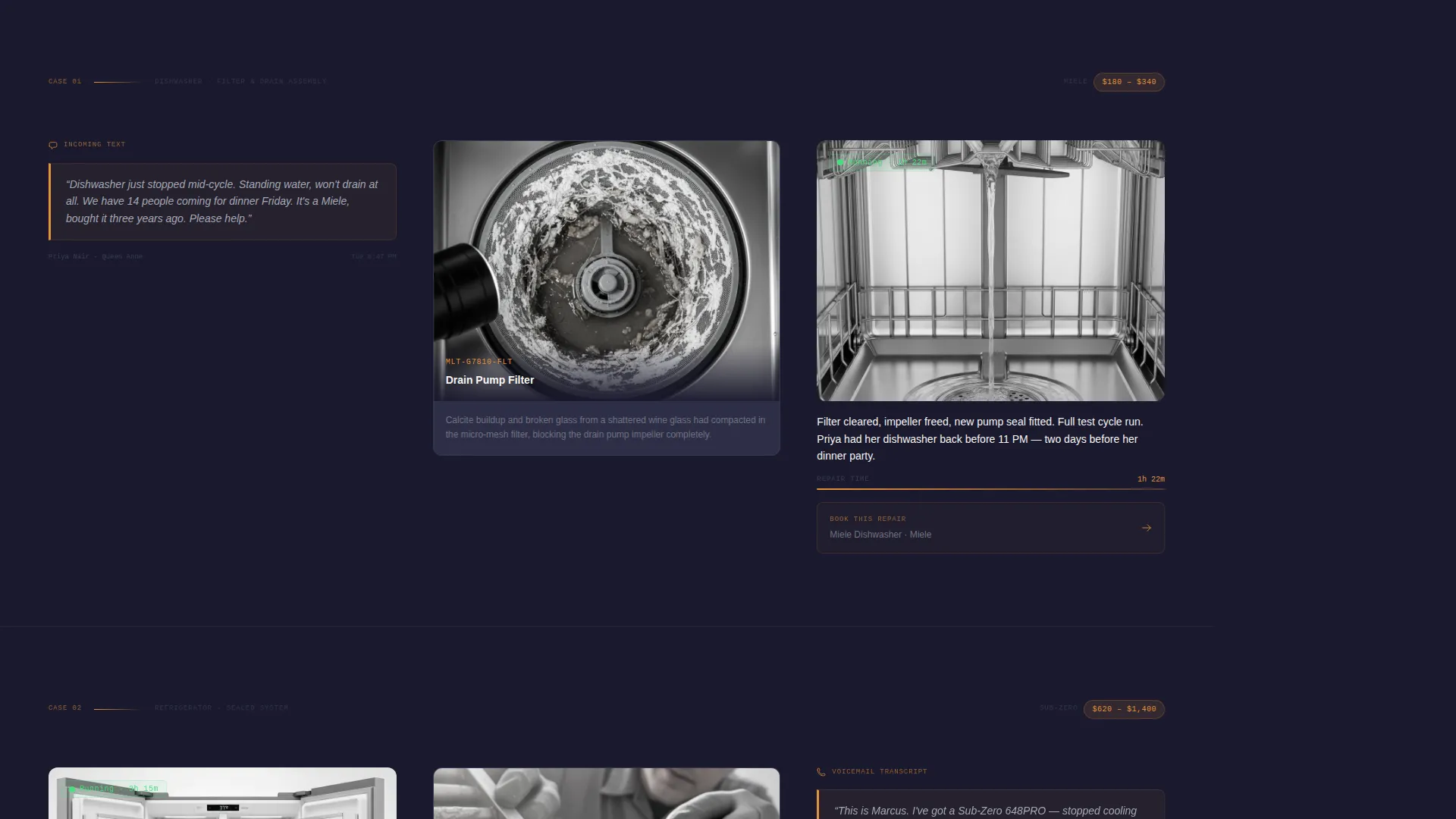 Rapid Appliancerepair | Free Website Template | Rocket