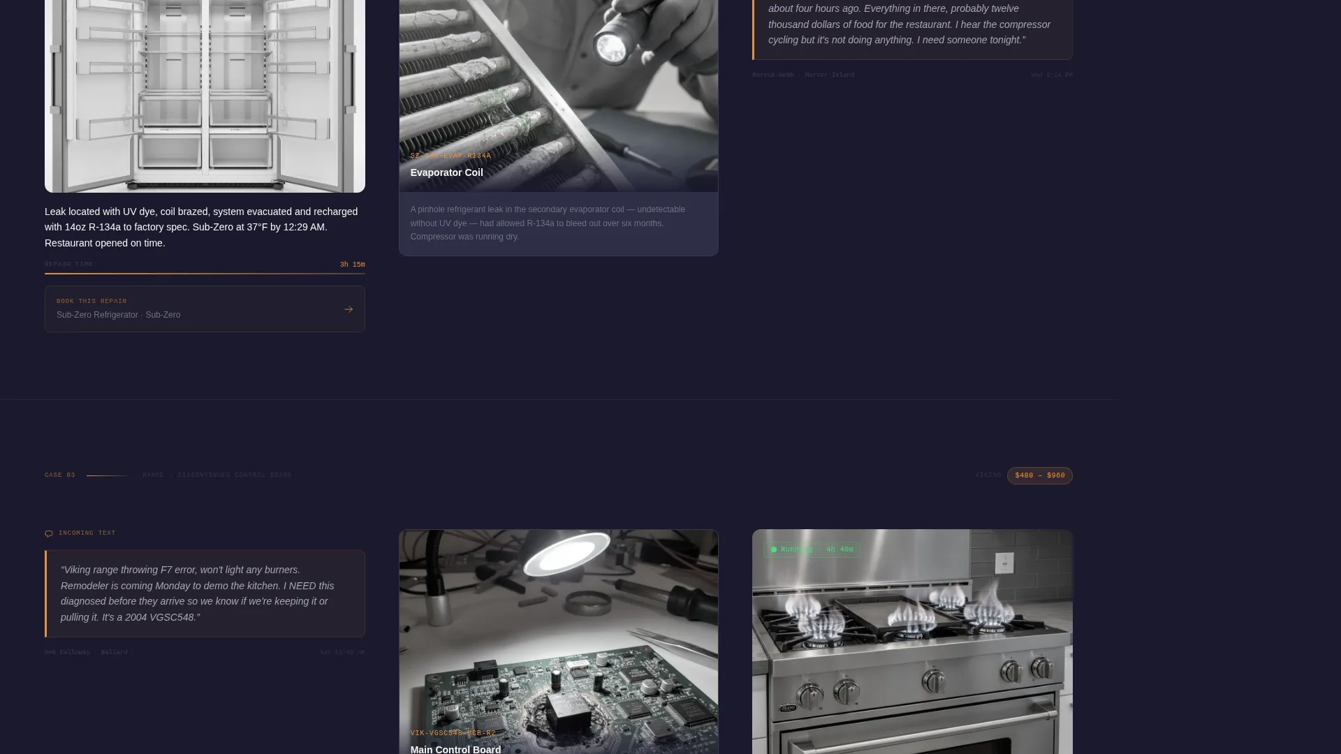 Rapid Appliancerepair | Free Website Template | Rocket