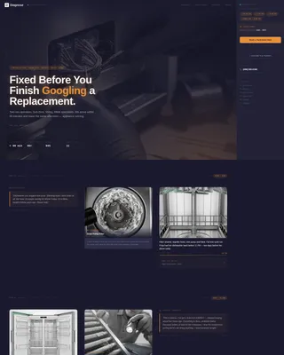 Rapid Appliancerepair | Free Website Template | Rocket