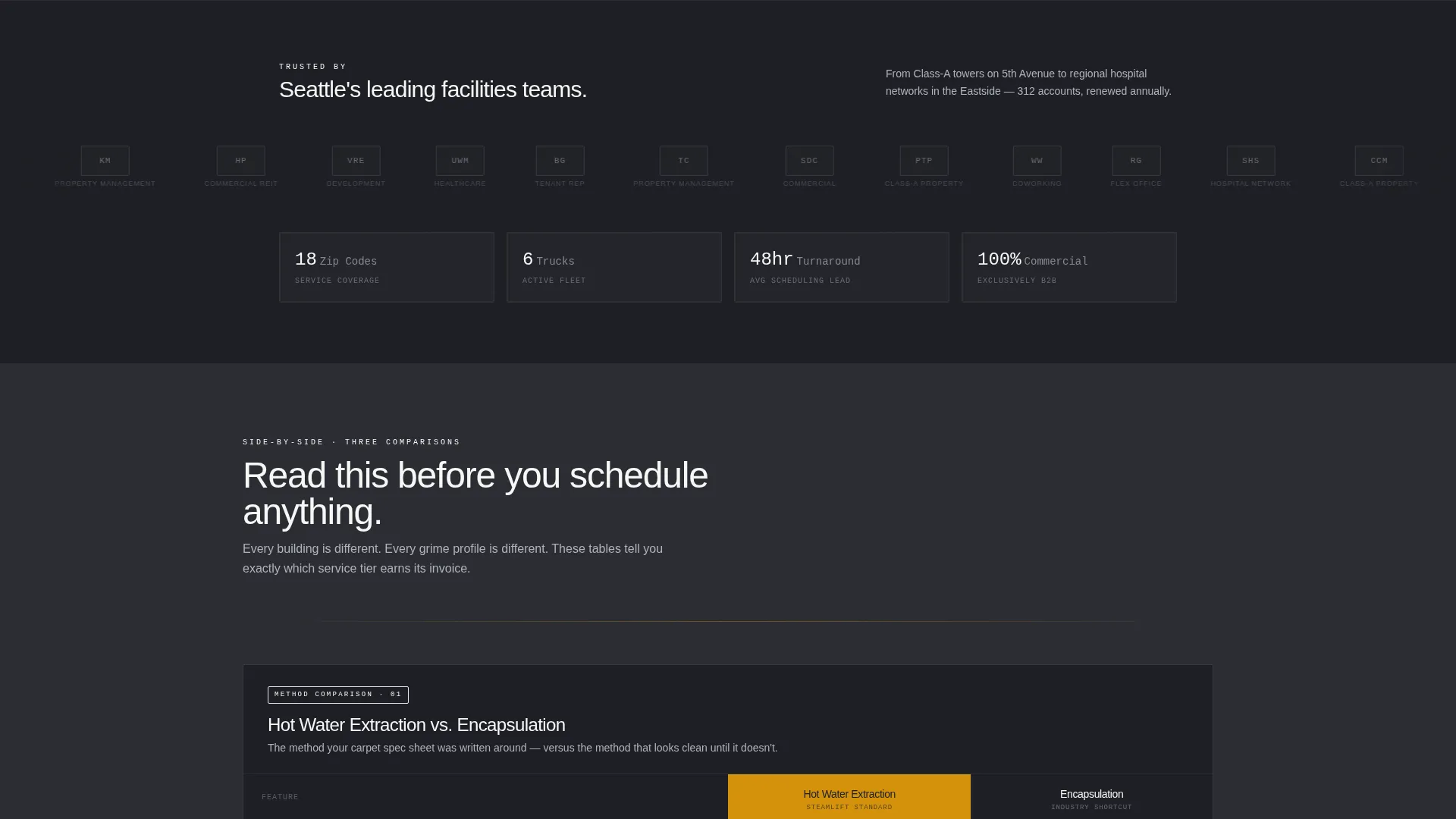 Authoritative Carpetcleaning | Free Website Template | Rocket