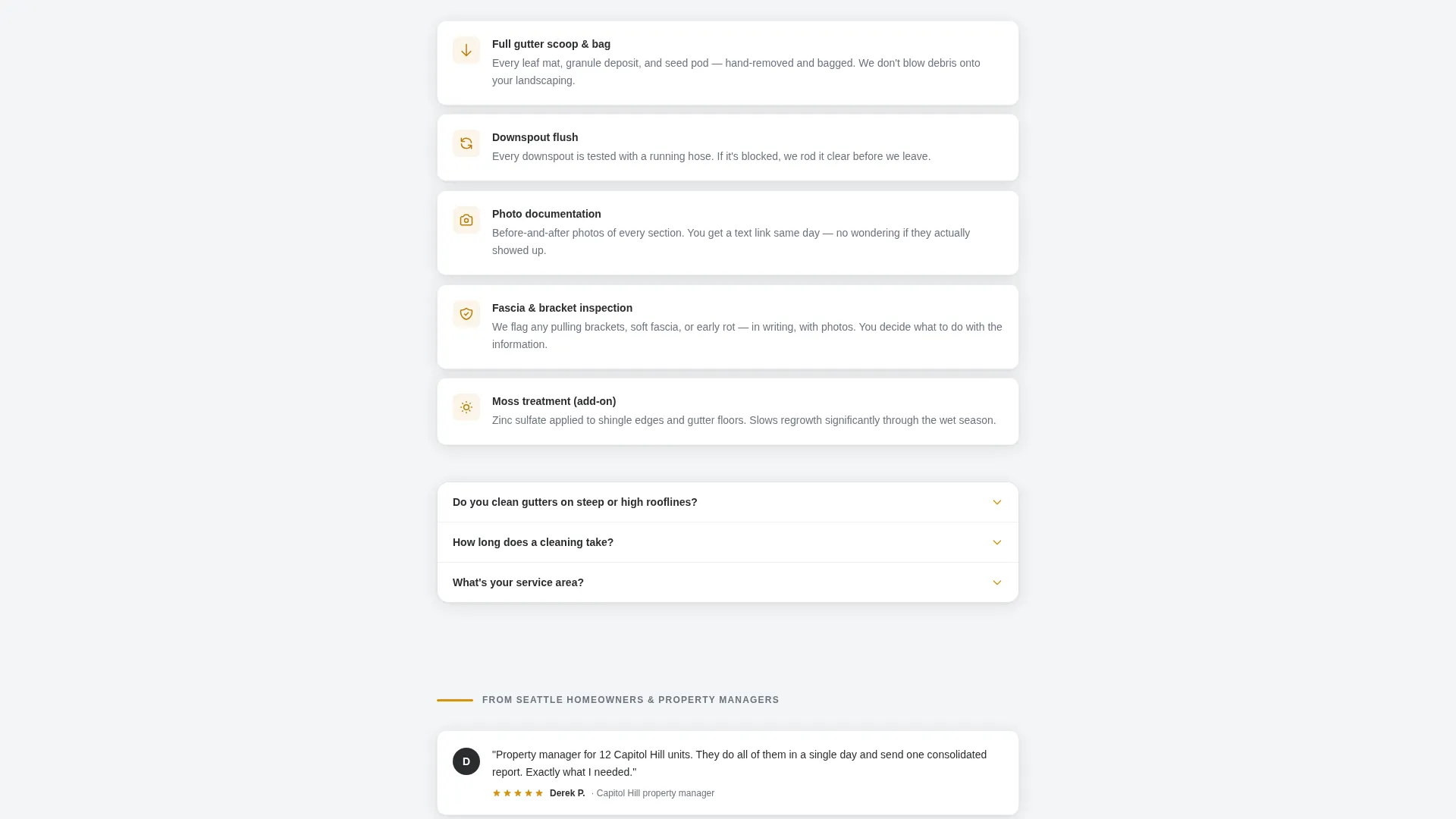 Trusted Guttercleaning | Free Website Template | Rocket