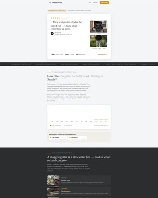 Trusted Guttercleaning | Free Website Template | Rocket