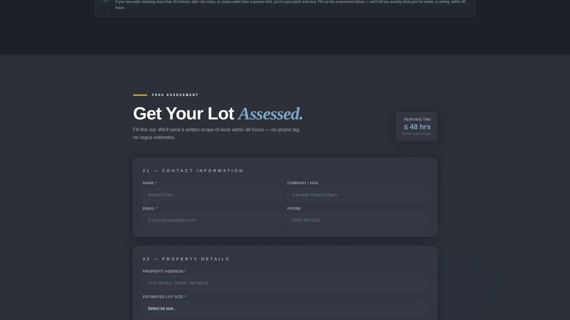 Highimpact Asphalt | Free Website Template | Rocket