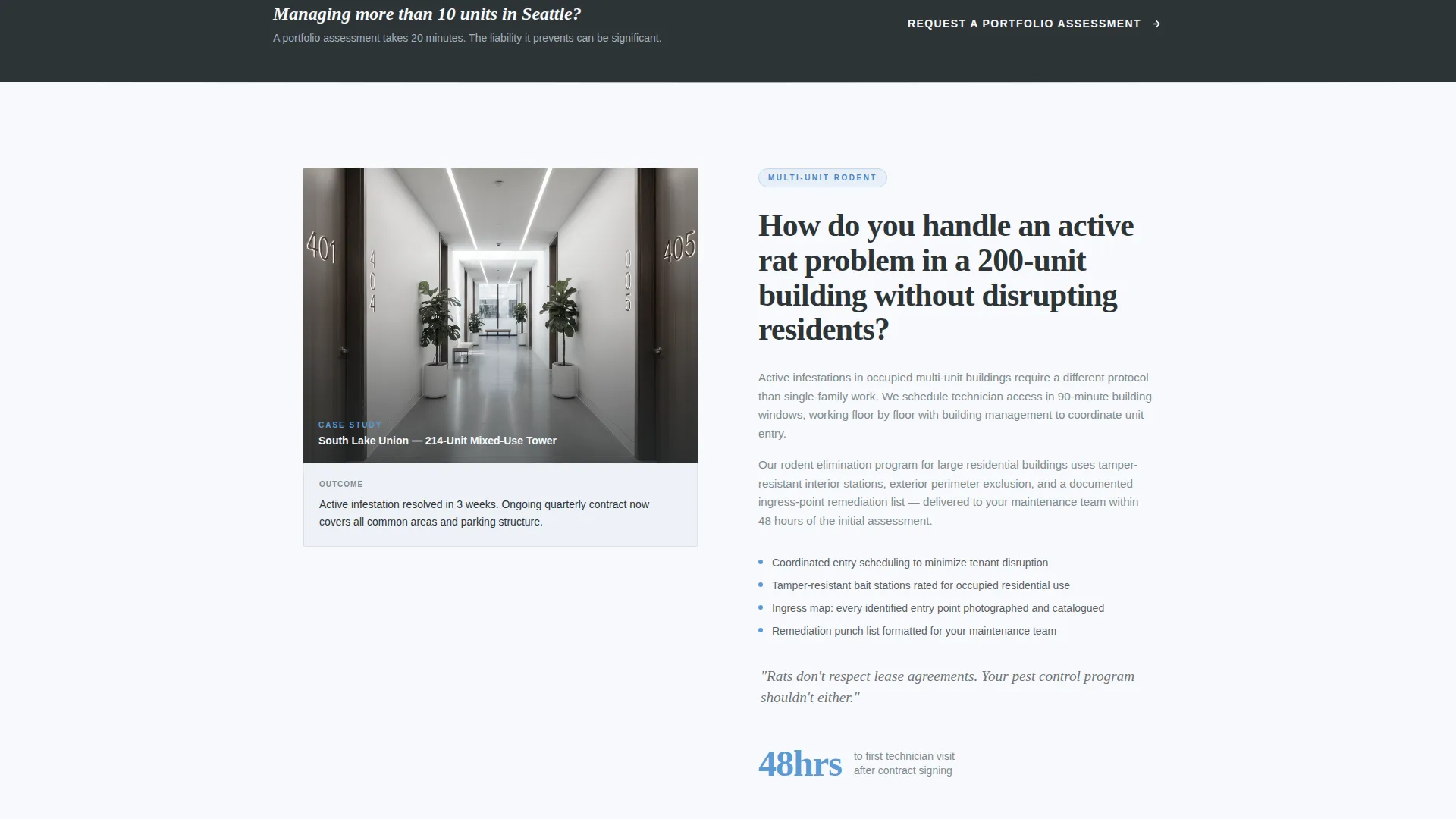Authoritative Pestcontrol | Free Website Template | Rocket