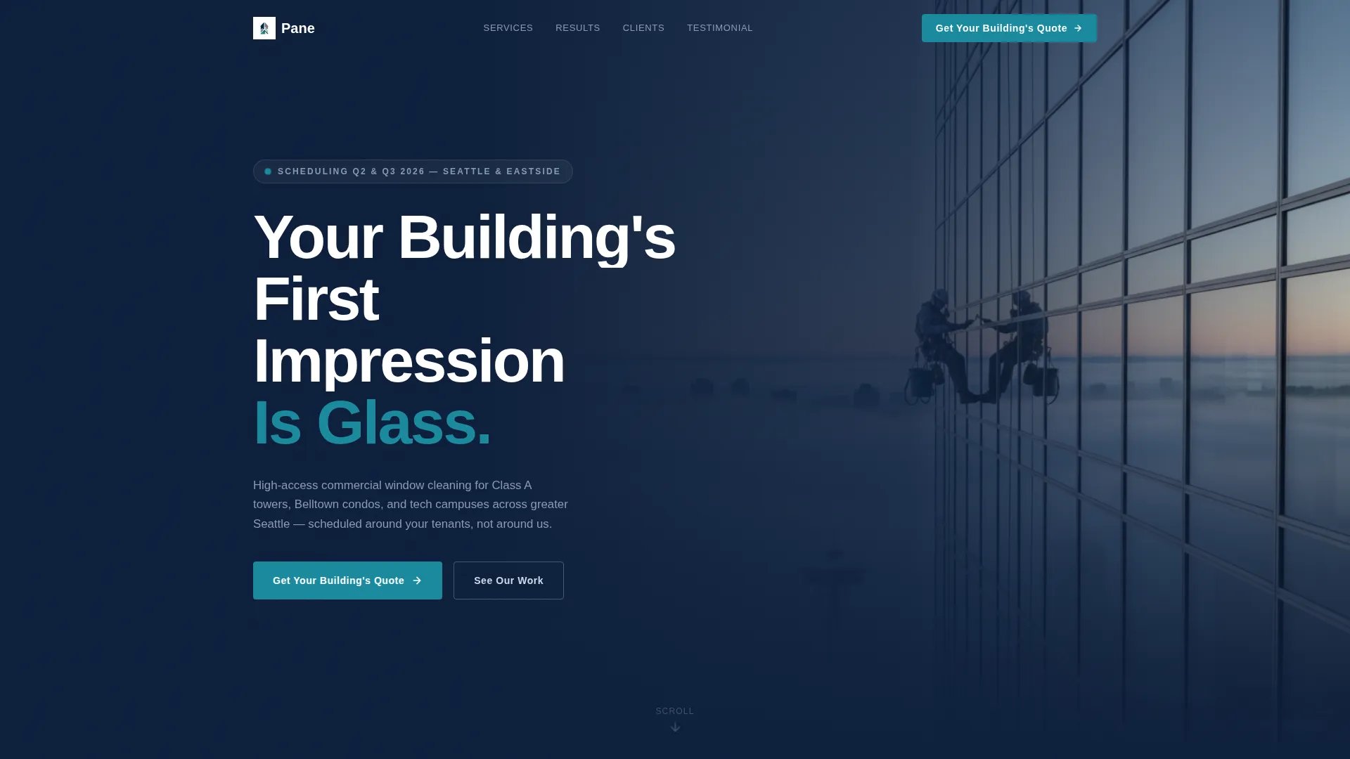 Executive Commercial | Free Website Template | Rocket