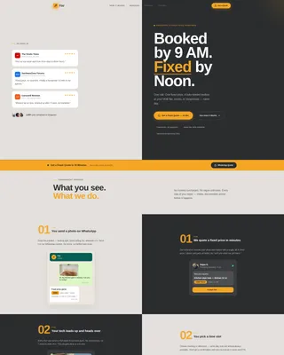 Handyman Landing Page Template for Singapore Services