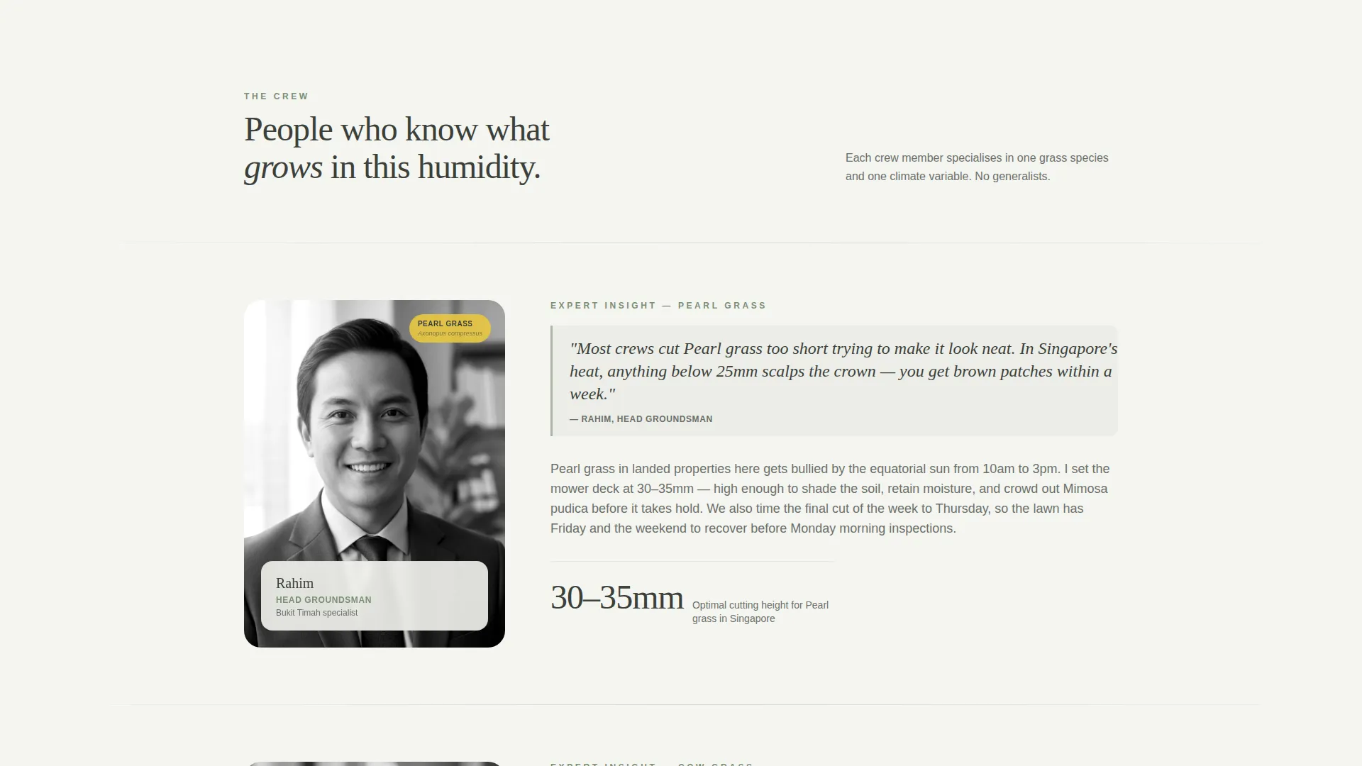 Singapore Local Booking Website Template