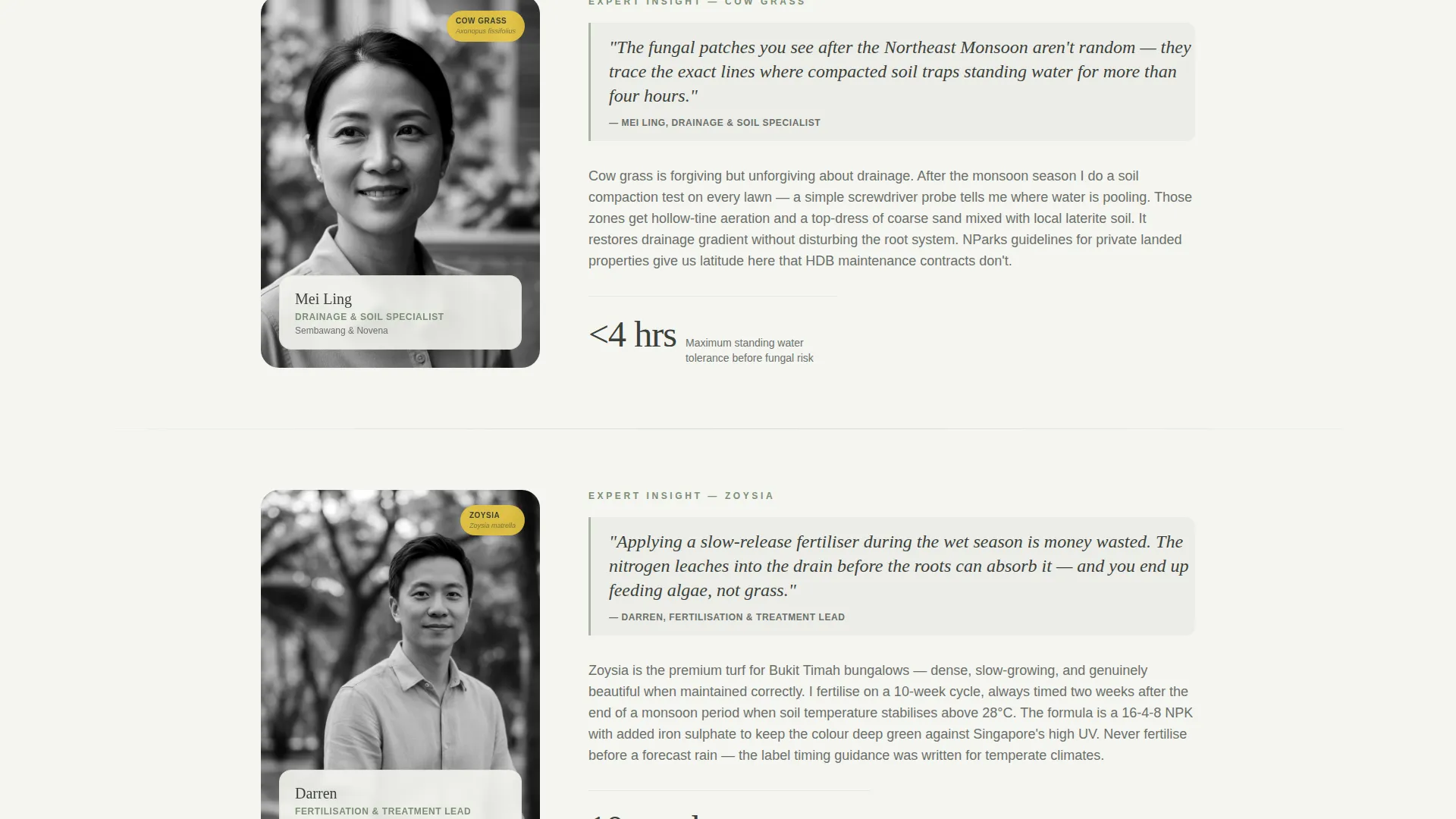 Singapore Local Booking Website Template