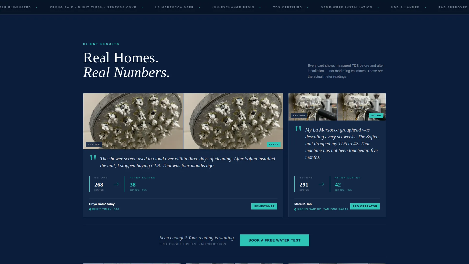 Singapore Local Complete Booking Website Template